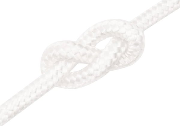 vidaXL Σχοινί ιστιοπλοΐας λευκό, 12 mm, 100 m, πολυπροπυλένιο