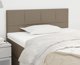 vidaXL Μαξιλάρι κεφαλαριού taupe 80x5x78/88 cm ύφασμα