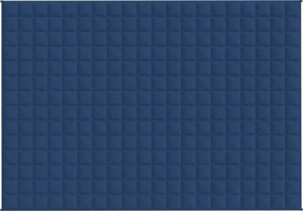 vidaXL Βαρυφορτωμένο κενόμαντο, μπλε, 138x200 cm, 10 kg, ύφασμα