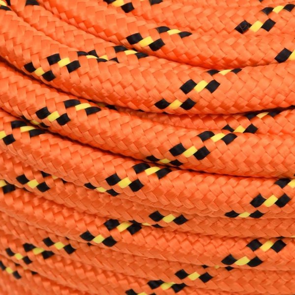 vidaXL Ναυτιλιακό Σχοινί, Πορτοκαλί, 18 mm, 100 m, Πολυπροπυλένιο