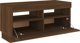 vidaXL Έπιπλο TV με φωτισμό LED, καφέ δρυς, 80x35x40 εκ