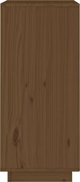 vidaXL Szakka miodowy braz 38x35x80 cm lite drewno sosnowe