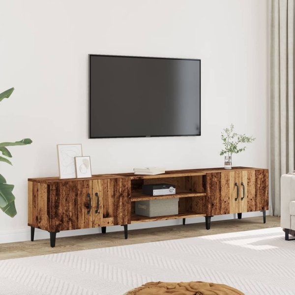 vidaXL Έπιπλο TV, παλιό ξύλο, 180x31,5x40 cm, ξυλώδες υλικό