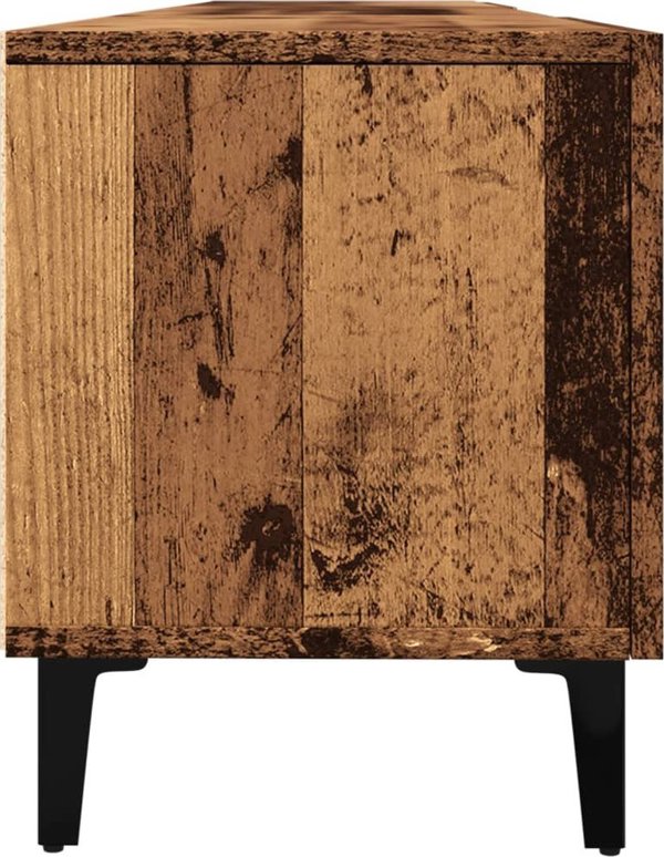vidaXL Έπιπλο TV, παλιό ξύλο, 180x31,5x40 cm, ξυλώδες υλικό