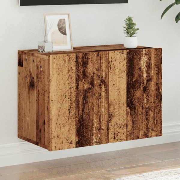 vidaXL Επιτοίχια Βάση Τηλεόρασης από Παλαιό Ξύλο, 60x30x41 cm