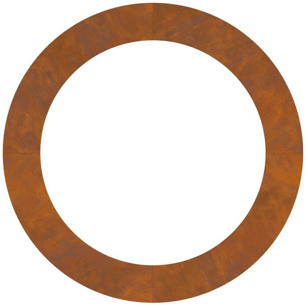 vidaXL Γλάστρα από corten ατσάλι Μεγάλη γλάστρα