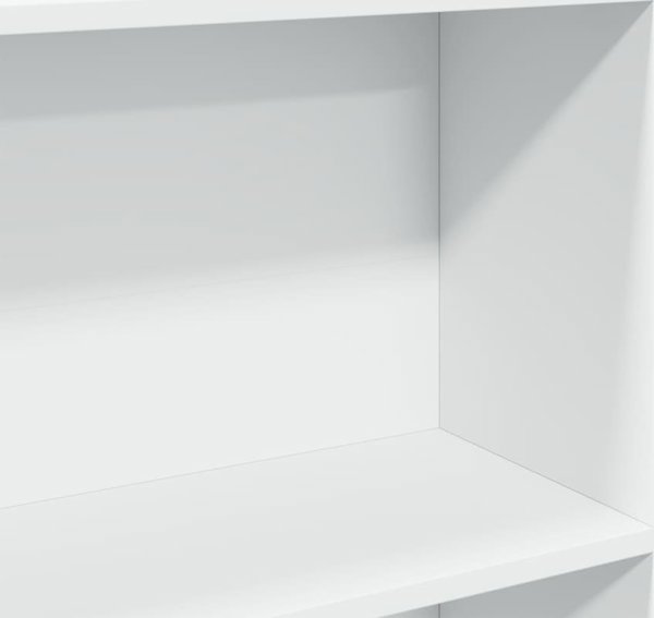 vidaXL Ράφι για Βιβλία, Λευκό, 80x30x189 cm, Υλικό Ξύλου