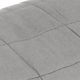vidaXL Βάροςκουβέρτα, γκρι, 138x200 cm, 10 kg, ύφασμα