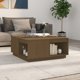 vidaXL Τραπεζάκι καφέ χρώμα μέλι, 80x81x36,5 εκ., μασίφ πεύκο