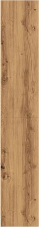 vidaXL Ράφι, δρυς artisian, 60x24x143 εκ., ξύλινο υλικό