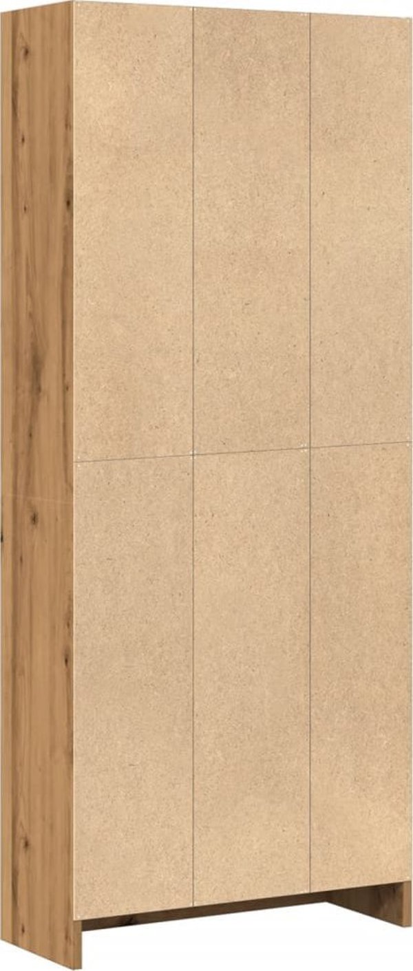 vidaXL Ράφι, δρυς artisian, 60x24x143 εκ., ξύλινο υλικό