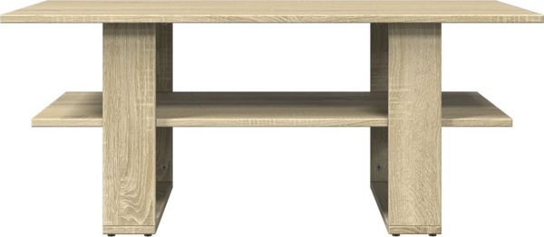 vidaXL Τραπεζάκι καφέ, δρυς σονόμα, 102x55x42 εκ., σύνθετο ξύλο