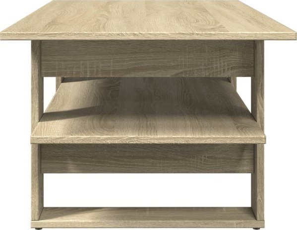 vidaXL Τραπεζάκι καφέ, δρυς σονόμα, 102x55x42 εκ., σύνθετο ξύλο