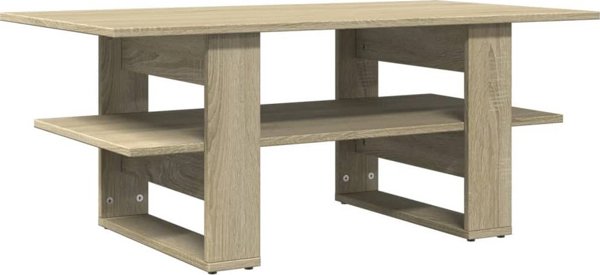 vidaXL Τραπεζάκι καφέ, δρυς σονόμα, 102x55x42 εκ., σύνθετο ξύλο