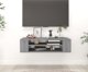 vidaXL Wiszaca szafka pod TV, szary dab sonoma, 100x30x26,5 cm