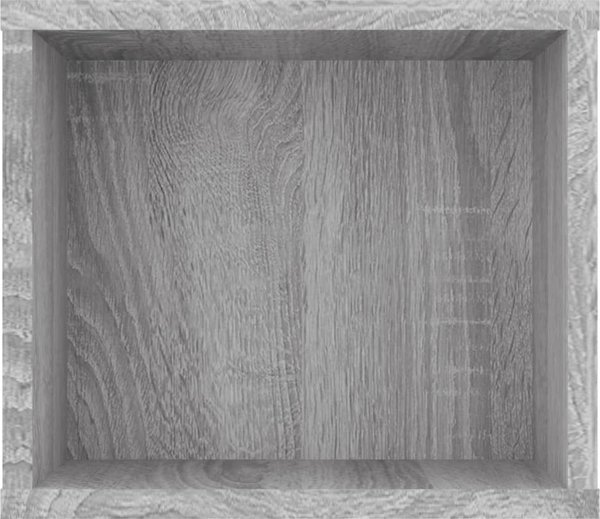 vidaXL Wiszaca szafka pod TV, szary dab sonoma, 100x30x26,5 cm