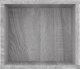 vidaXL Wiszaca szafka pod TV, szary dab sonoma, 100x30x26,5 cm