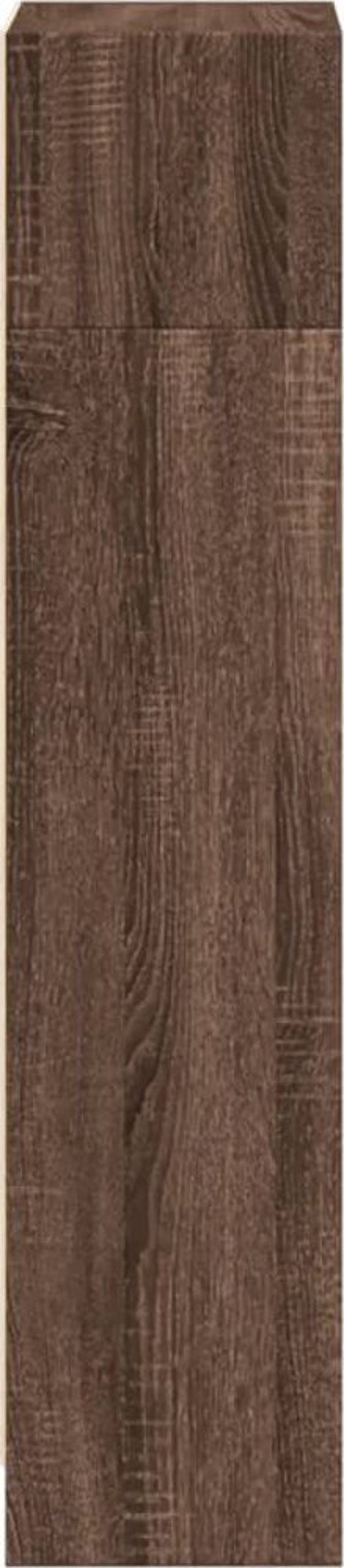 vidaXL Rafi se Kafe Dry 40x24x109 ek. apo Xylopoias Yliko