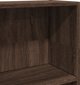 vidaXL Rafi se Kafe Dry 40x24x109 ek. apo Xylopoias Yliko