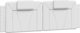 vidaXL Rama κρεβατιού με LED, λευκή, 160x200 εκ., συνθετικό δέρμα