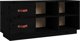 vidaXL vidaXL Szafka na buty, czarna, 100x34x45 cm, lite drewno sosnowe