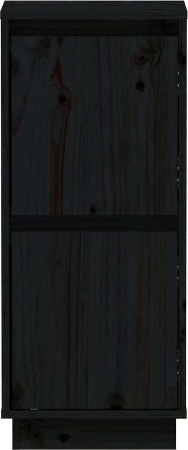 vidaXL Ντουλάπια, 2 Τεμάχια, Λευκό, 31,5 x 34 x 75 cm, Μασίφ Πεύκο Ξύλο
