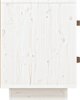 vidaXL Szafki nocne, 2 szt., biale, 40x34x45 cm, lite drewno sosnowe