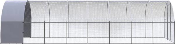 vidaXL Klatka zewnetrzna dla kurczat, 3x8x2 m, stal galwanizowana