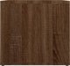 vidaXL Κομοδίνο σε χρώμα καφέ δρυς, 41x40x36 εκ., κατασκευασμένο από ξυλώδες υλικό