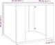 vidaXL Κομοδίνο σε χρώμα καφέ δρυς, 41x40x36 εκ., κατασκευασμένο από ξυλώδες υλικό