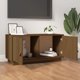vidaXL Szafka pod TV miodowy braz 80x34x40 cm lite drewno sosnowe