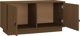 vidaXL Szafka pod TV miodowy braz 80x34x40 cm lite drewno sosnowe