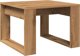 vidaXL Πλαϊνό τραπέζι artisan δρυς 50x50x35 εκ.