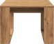 vidaXL Πλαϊνό τραπέζι artisan δρυς 50x50x35 εκ.