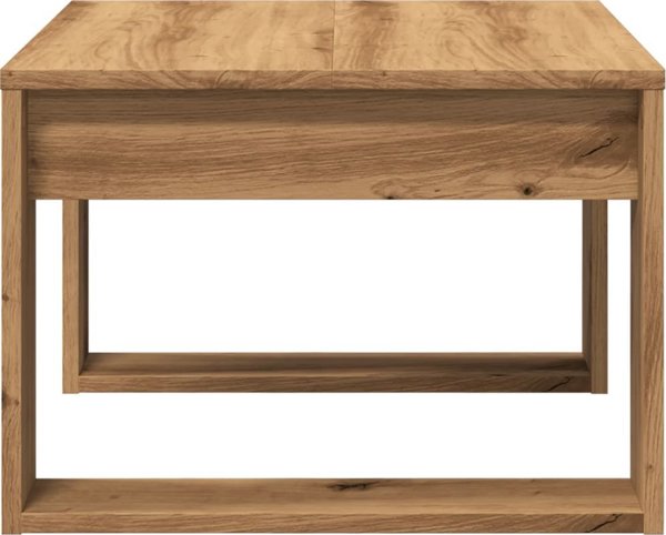 vidaXL Πλαϊνό τραπέζι artisan δρυς 50x50x35 εκ.