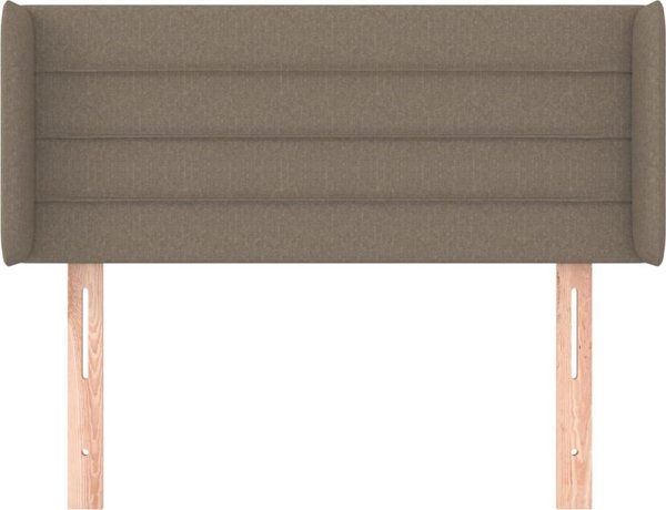 vidaXL Zaglowek uszak, taupe, 83x16x78/88 cm, tkanina