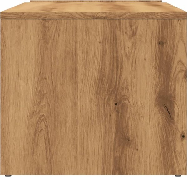 vidaXL Τραπεζάκι καφέ, artisan δρυς, 90x45x35 εκ