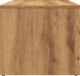 vidaXL Τραπεζάκι καφέ, artisan δρυς, 90x45x35 εκ