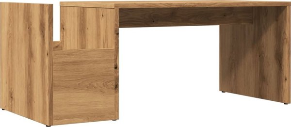vidaXL Τραπεζάκι καφέ, artisan δρυς, 90x45x35 εκ