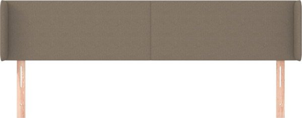 vidaXL Ζαγλόβερτς uszak ταμπά 203x16x78/88 cm ύφασμα