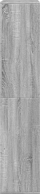 vidaXL Ραφιέρα σε γκρι απόχρωση Sonoma 100 x 33 x 155,5 cm
