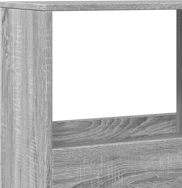 vidaXL Ραφιέρα σε γκρι απόχρωση Sonoma 100 x 33 x 155,5 cm