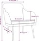 vidaXL vidaXL Fotel, czarny, 63x76x80 cm, obity aksamitem