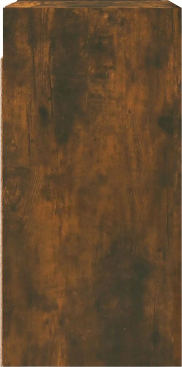 vidaXL Έπιπλο για TV, καπνιστή δρυς, 30,5x30x60 cm