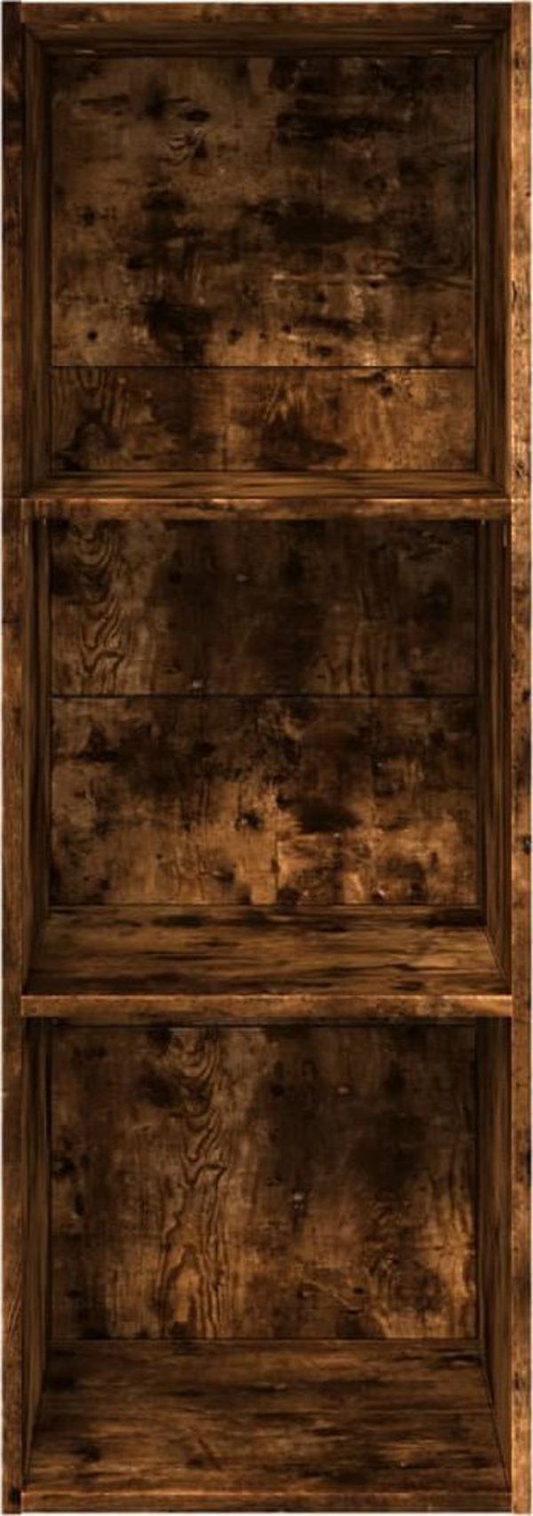 vidaXL Βιβλιοθήκη, Καπνιστό Δρυς, 40x30x114 εκ
