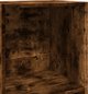 vidaXL Βιβλιοθήκη, Καπνιστό Δρυς, 40x30x114 εκ
