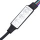 vidaXL Κρεβατοκαframe με LED, λευκό, 135x190 cm, από μοριοσανίδα