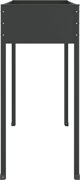vidaXL vidaXL Donica ogrodowa, antracytowa, 100,5x40,5x90 cm, stal