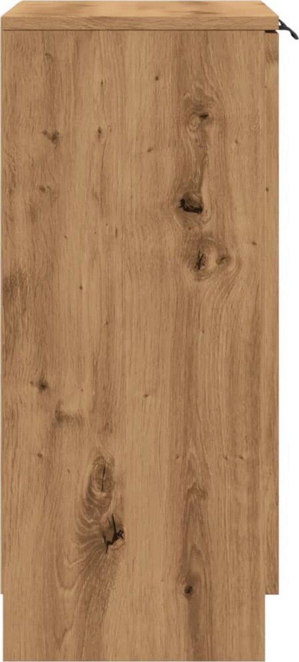 vidaXL ντουλάπι, artisan δρυς, 60x30x70 εκ, σύνθετο ξύλο