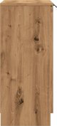 vidaXL ντουλάπι, artisan δρυς, 60x30x70 εκ, σύνθετο ξύλο